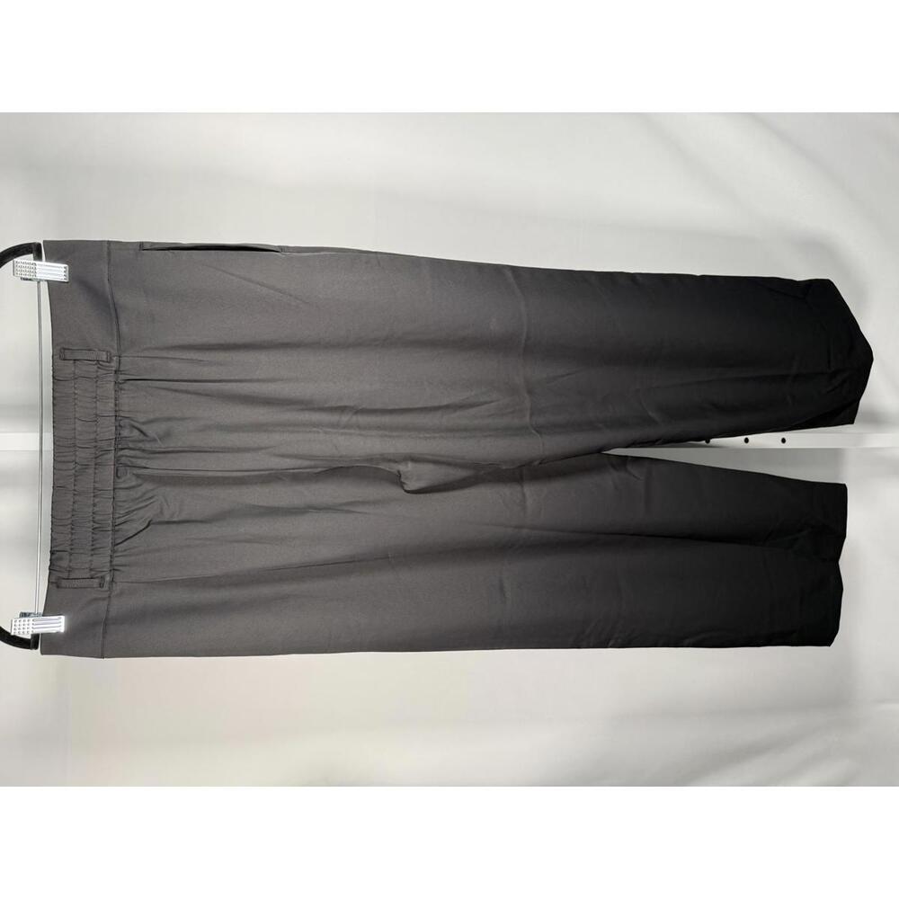 NWT Halara High Waisted Pocket Shirred Straight Leg Work Pant Black Size XL Tall - Picture 8 of 10